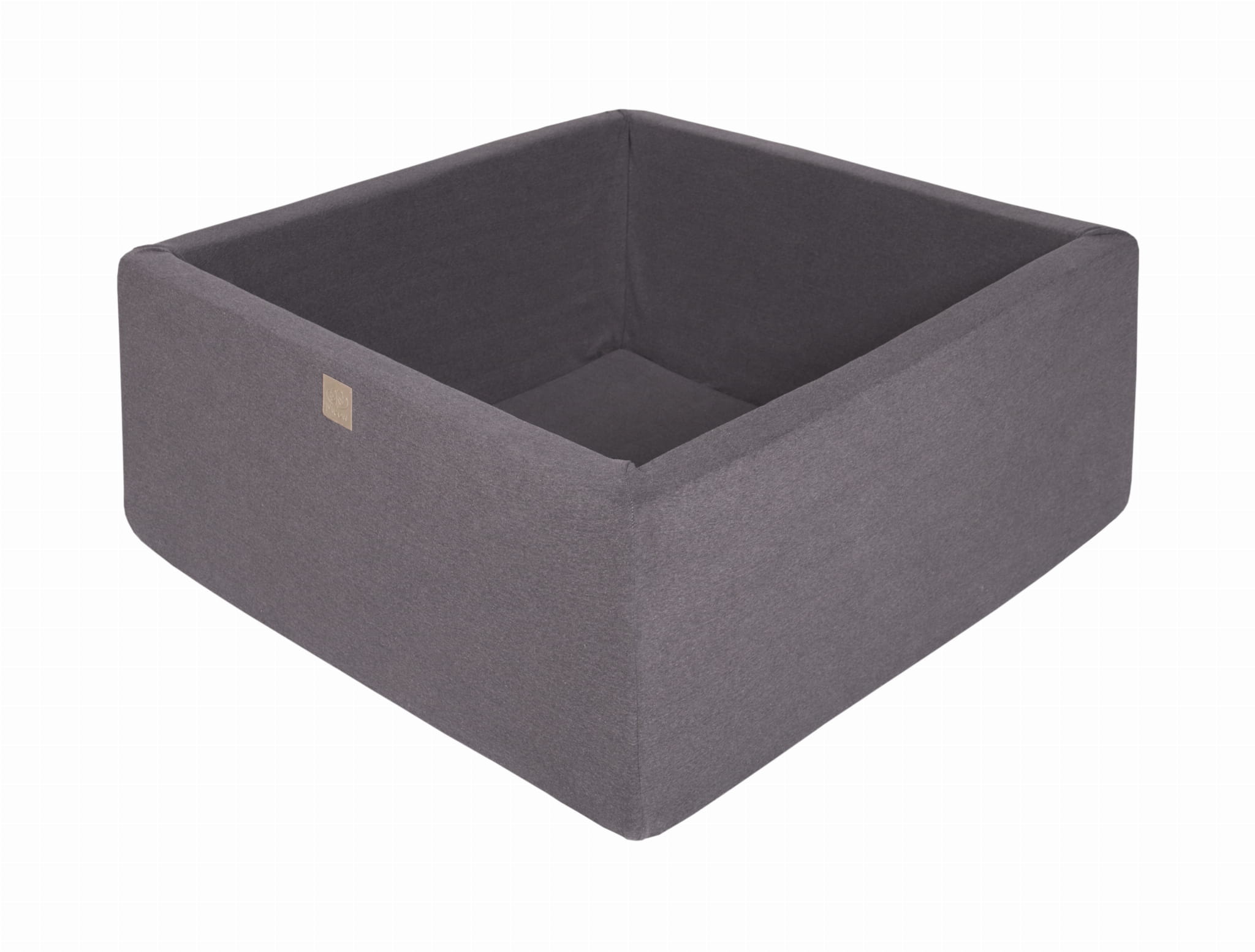 Cotton Ball Pit Dark Grey Square Balls to Choose