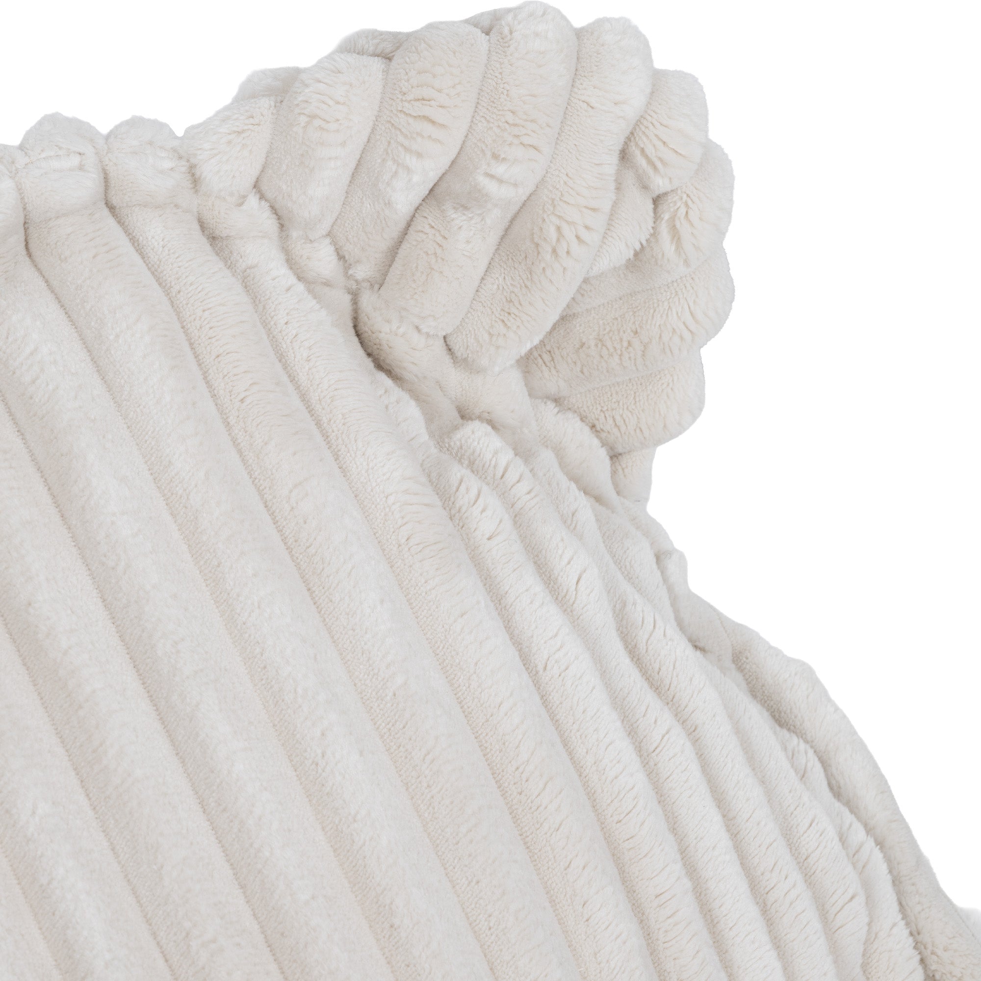 Meowbaby Churros Sako Bag Teddy Cotton Candy White