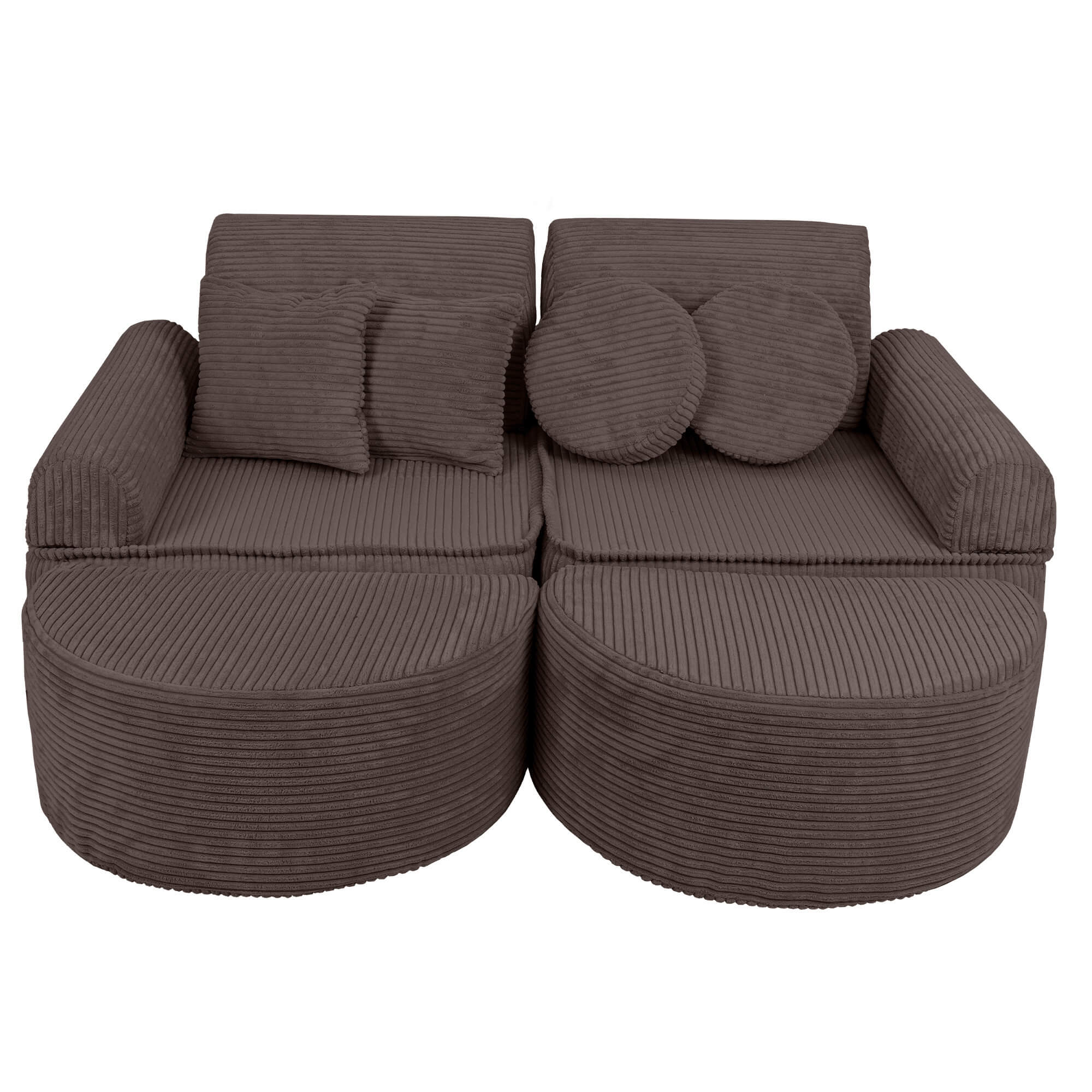 Aesthetic Sofa Max – Modular Kids Play Sofa Bed | 12 Pieces