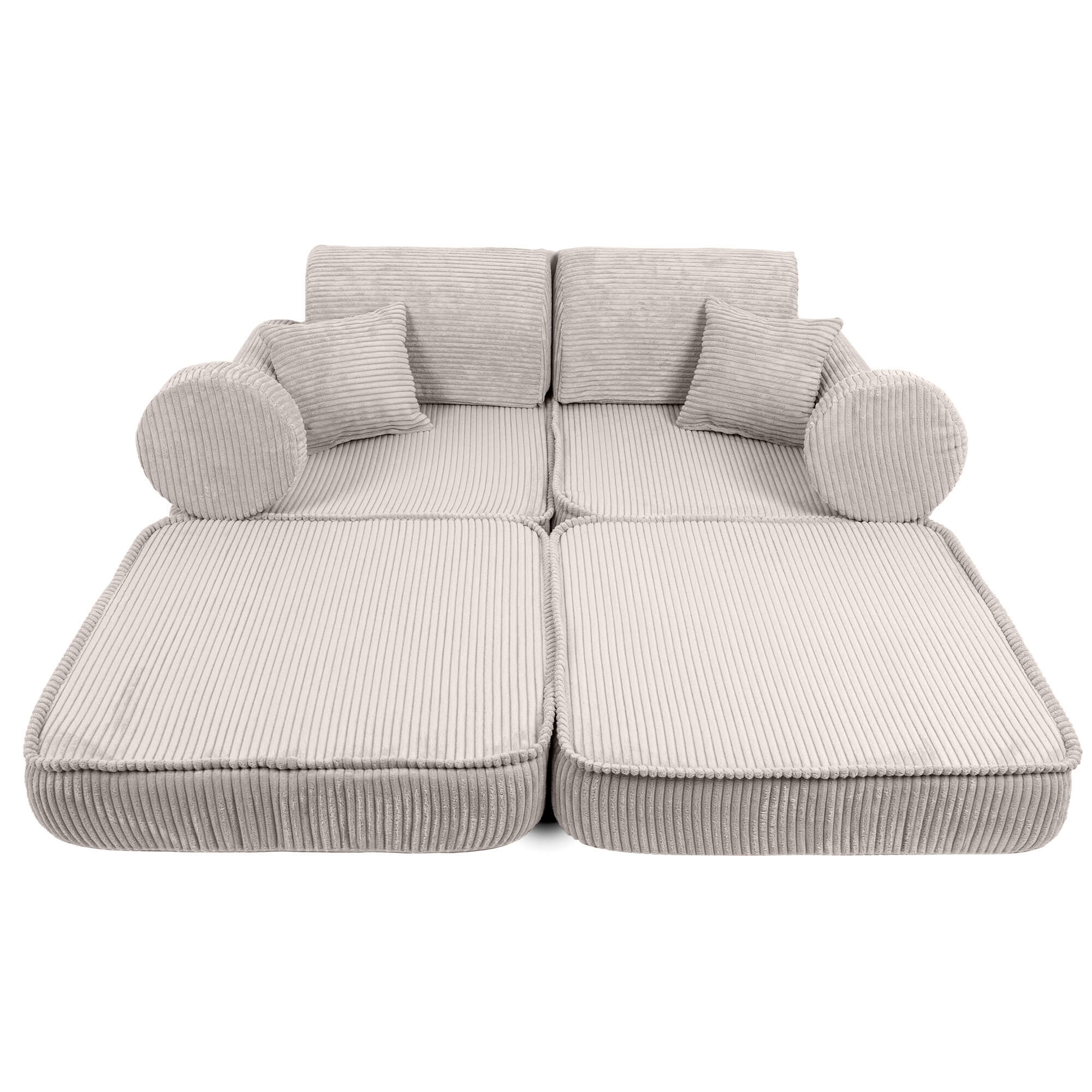 Aesthetic Sofa Plus – Modular Kids Play Sofa Bed | 10 Pieces