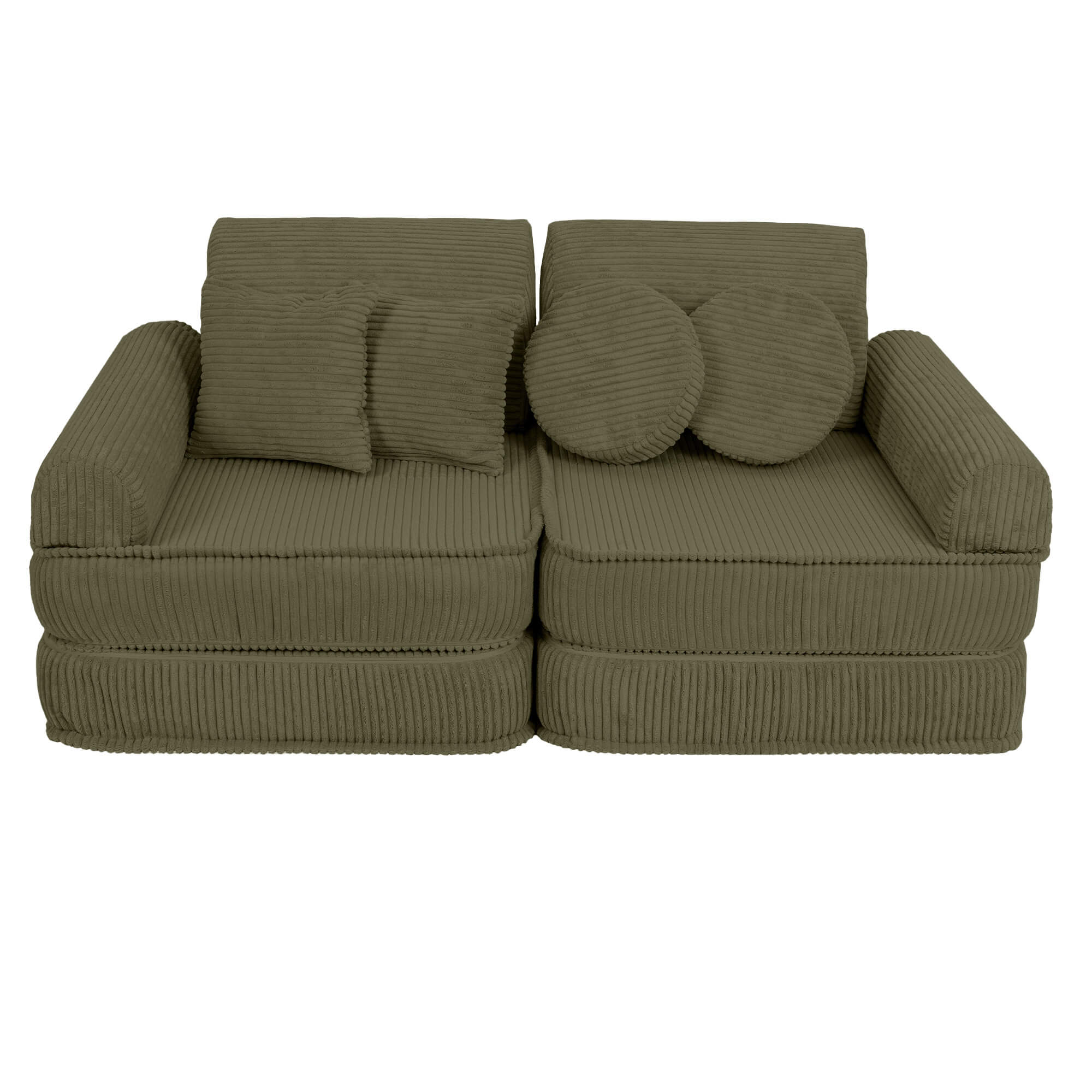 Aesthetic Sofa Plus – Modular Kids Play Sofa Bed | 10 Pieces