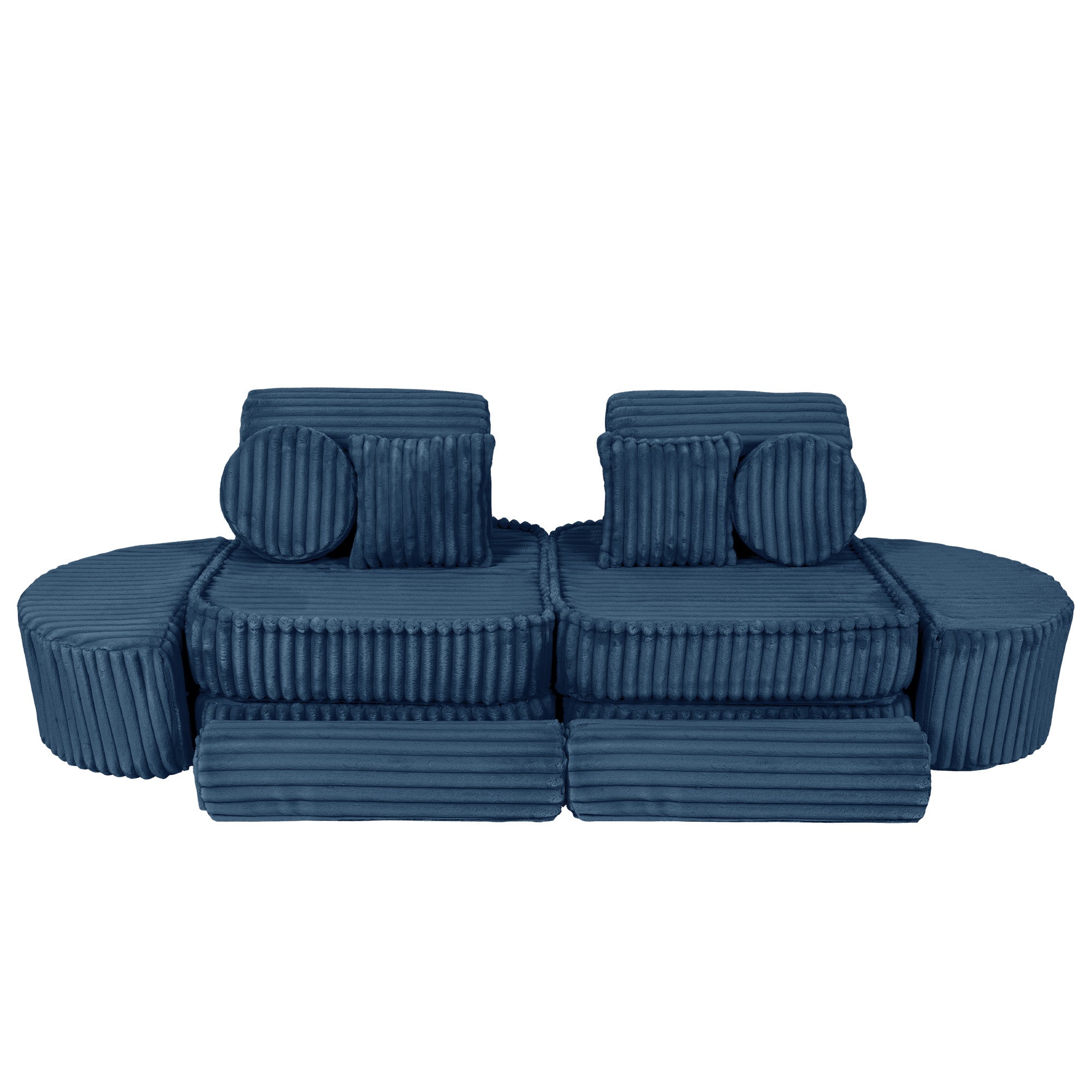 Meowbaby Churros Pocket Sofa Max Midnight Blue