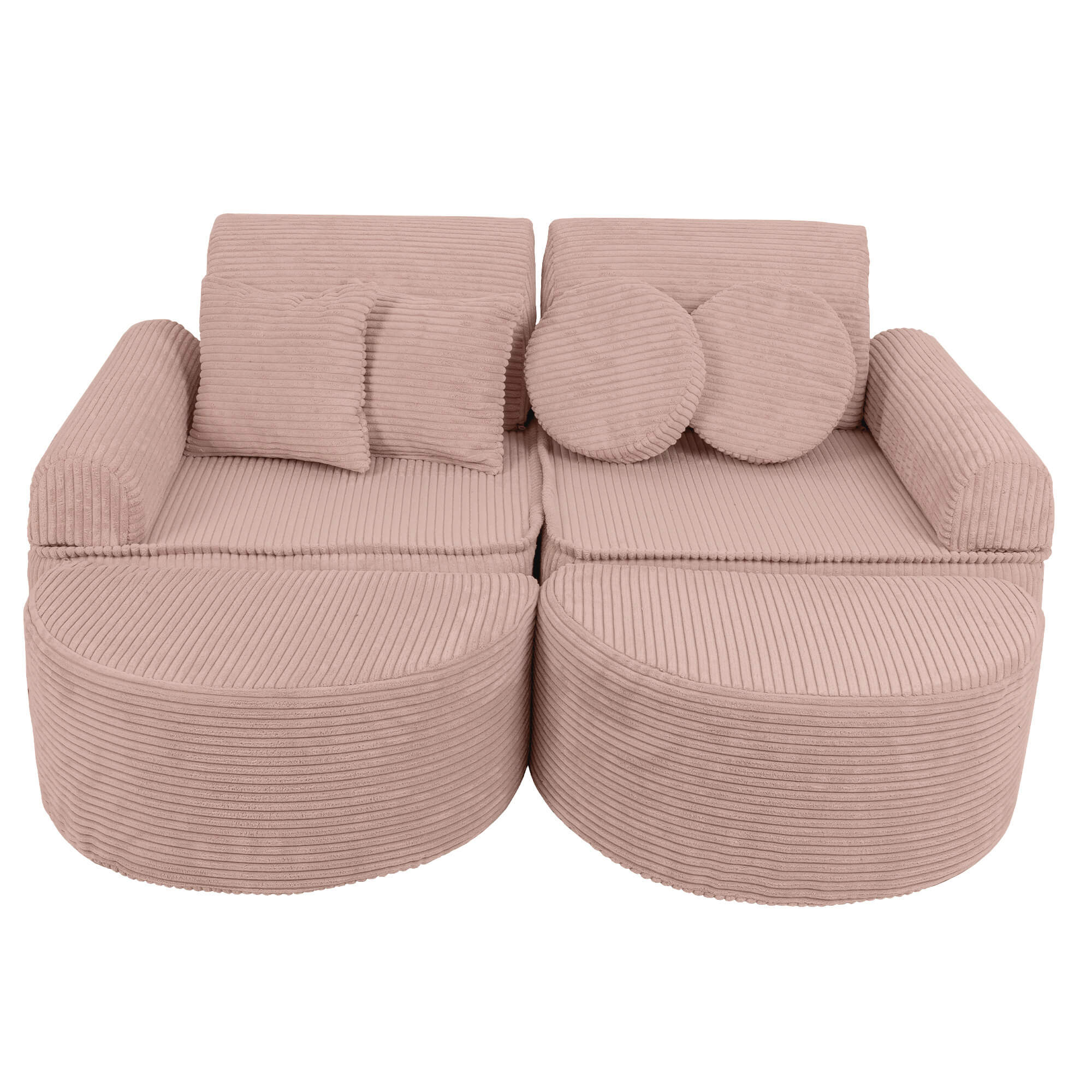 Aesthetic Sofa Max – Modular Kids Play Sofa Bed | 12 Pieces