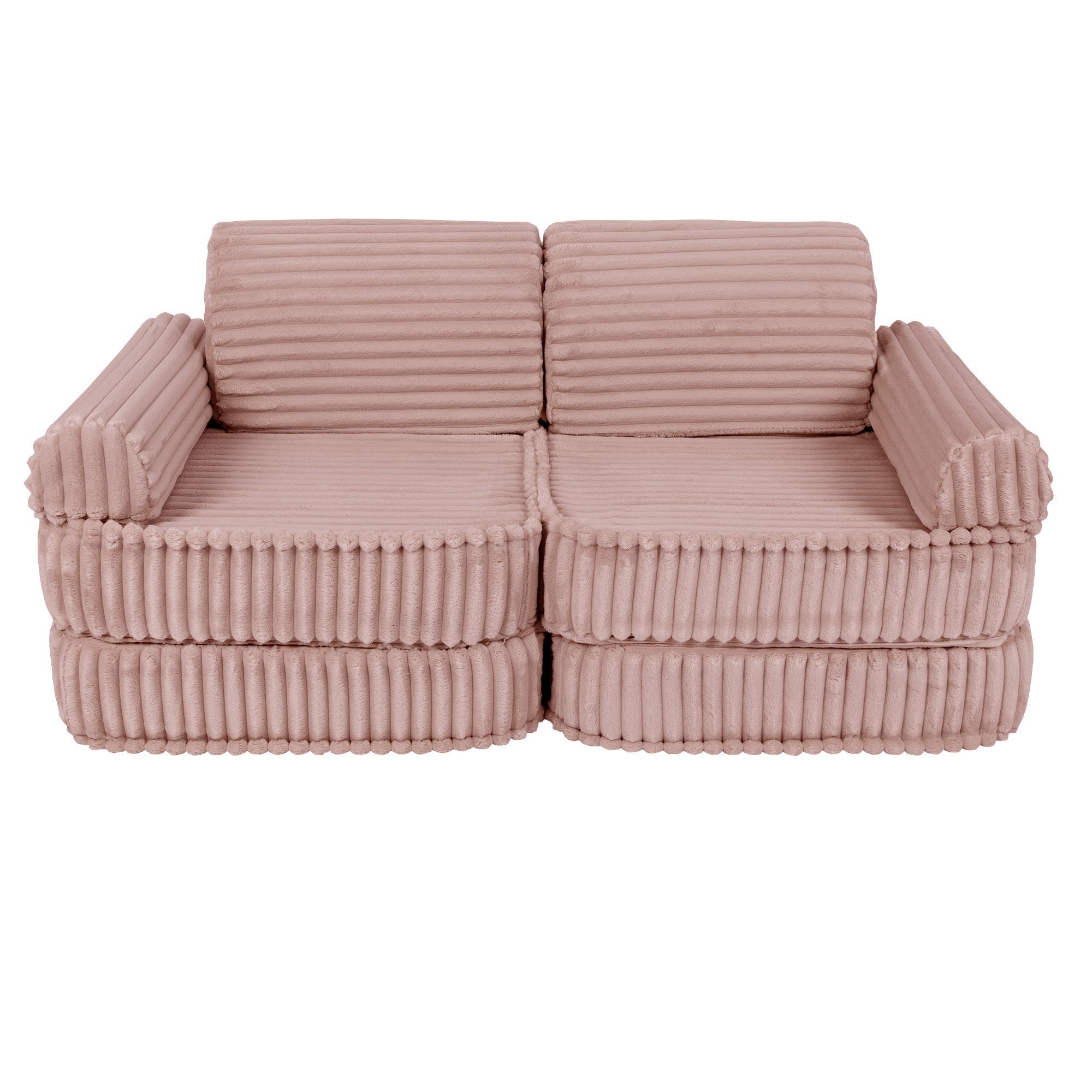 Meowbaby Churros Pocket Sofa Plus Ruby Chocolate Pink