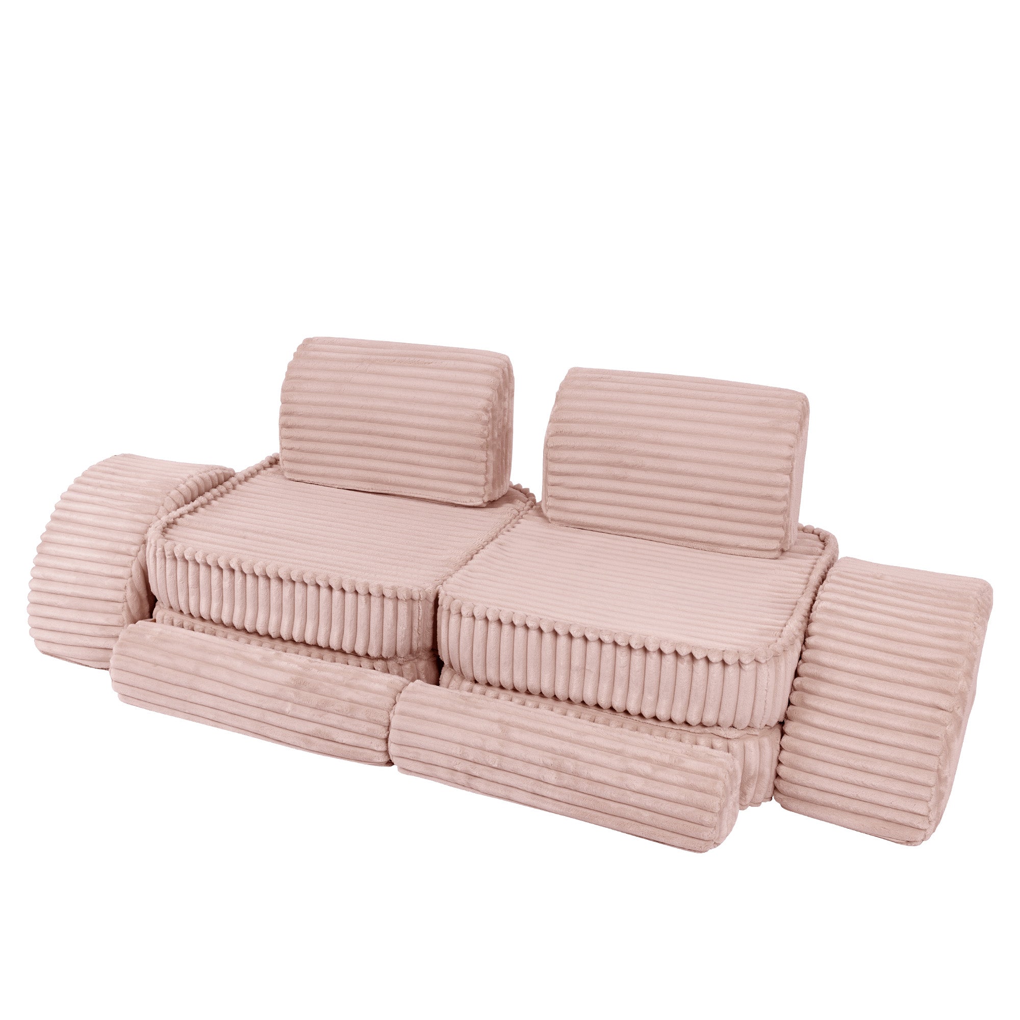 Meowbaby Churros Pocket Sofa Max Ruby Chocolate Pink