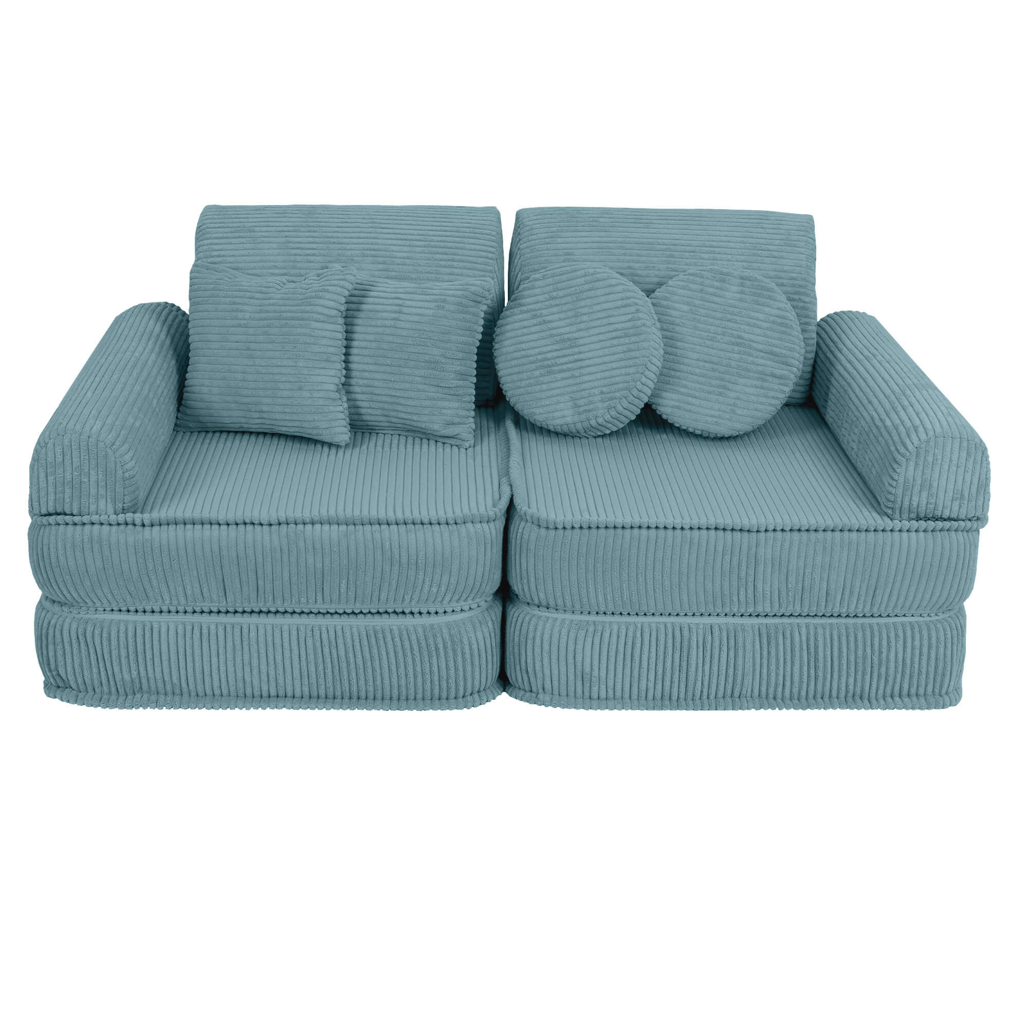 Aesthetic Sofa Plus – Modular Kids Play Sofa Bed | 10 Pieces