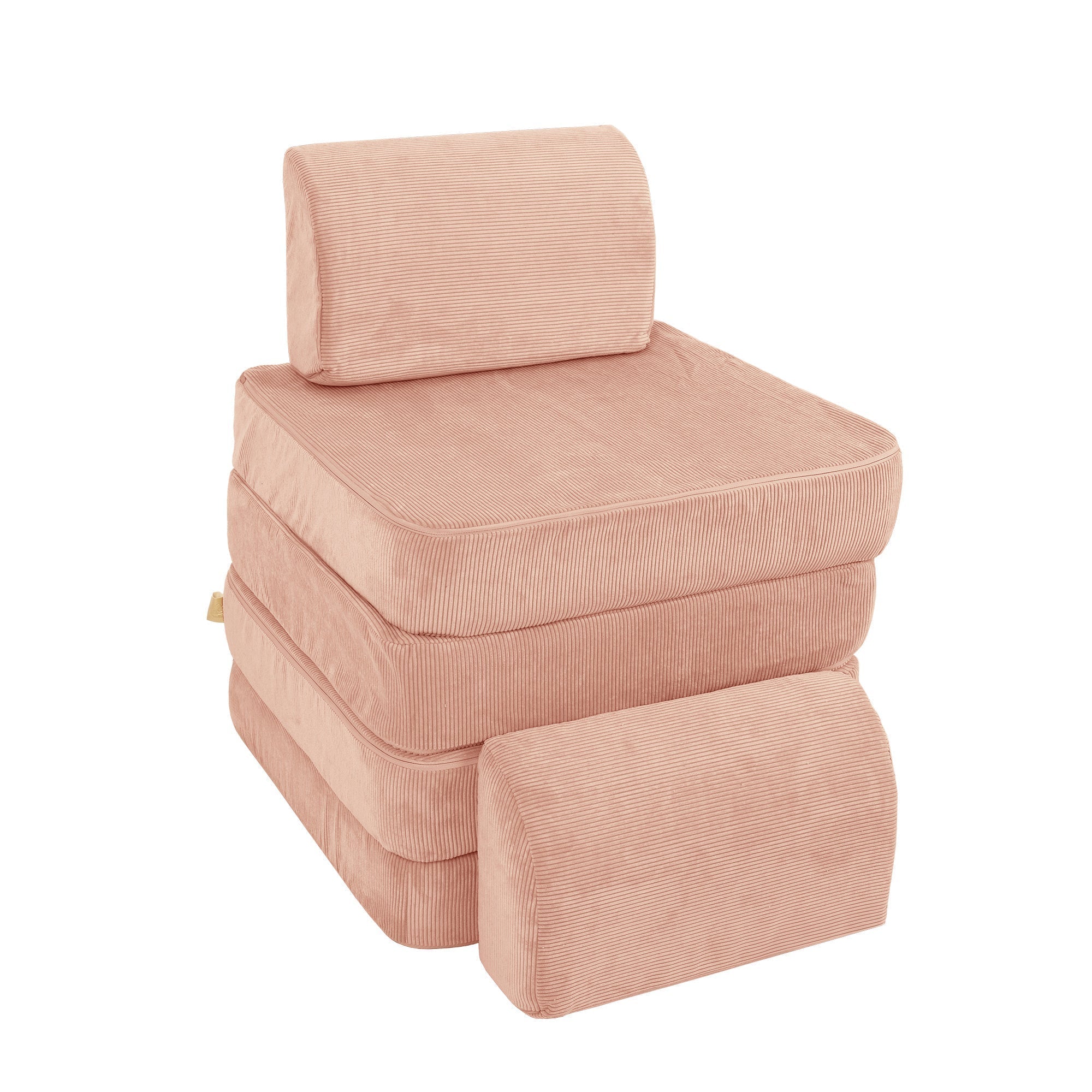 Slimcord Sofa Basic – Modular Kids Play Sofa Bed | 4 Pieces