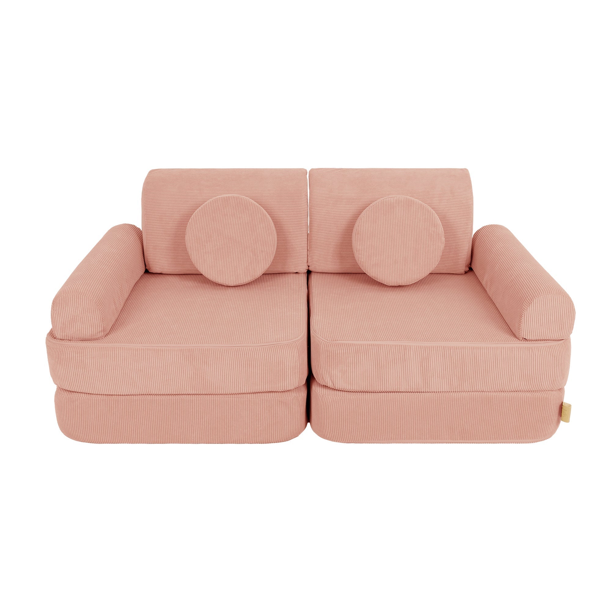 MeowBaby Slimcord Play Sofa Plus – Modular Kids Play Sofa Bed | 10 Pieces