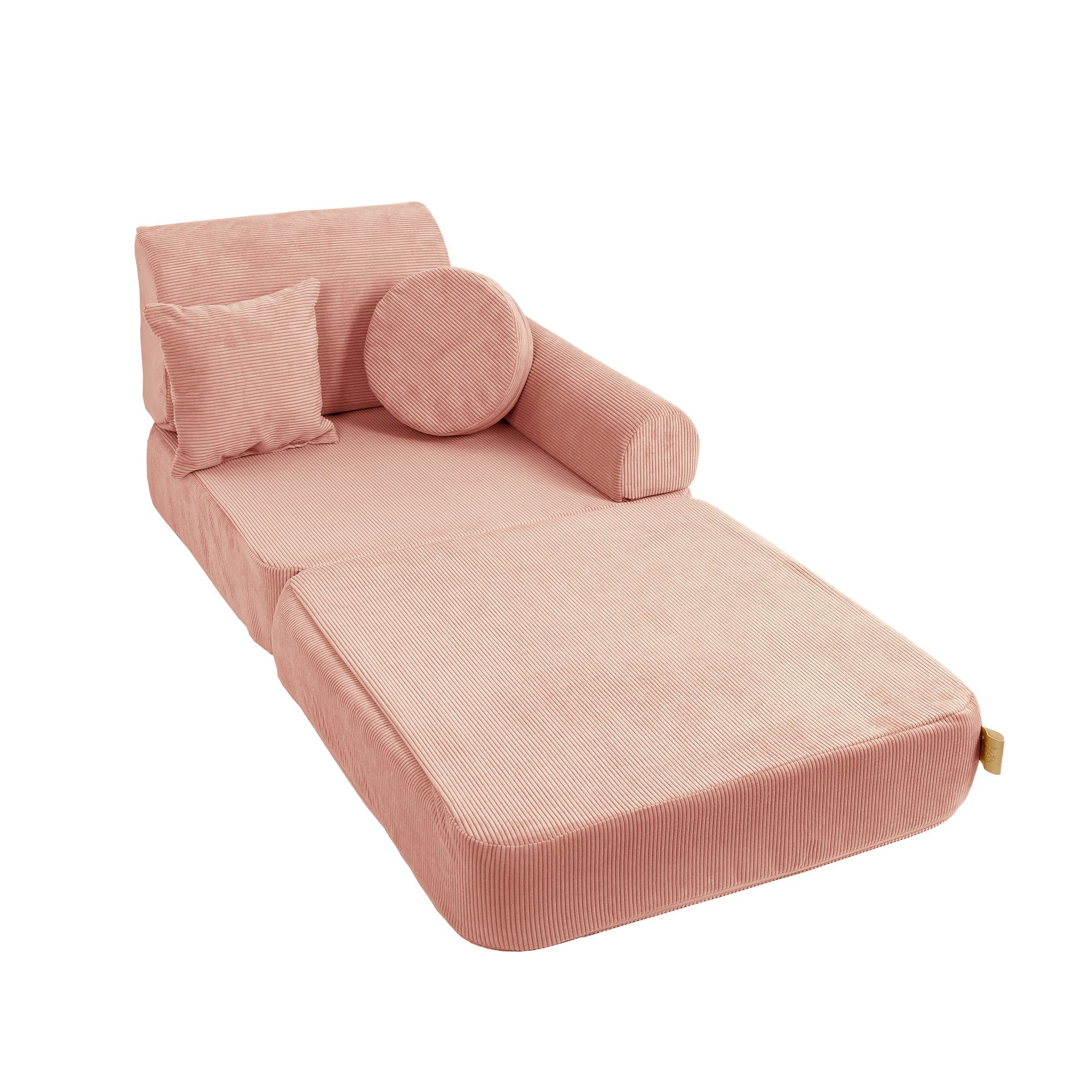 MeowBaby Slimcord Play Sofa Plus – Modular Kids Play Sofa Bed | 10 Pieces
