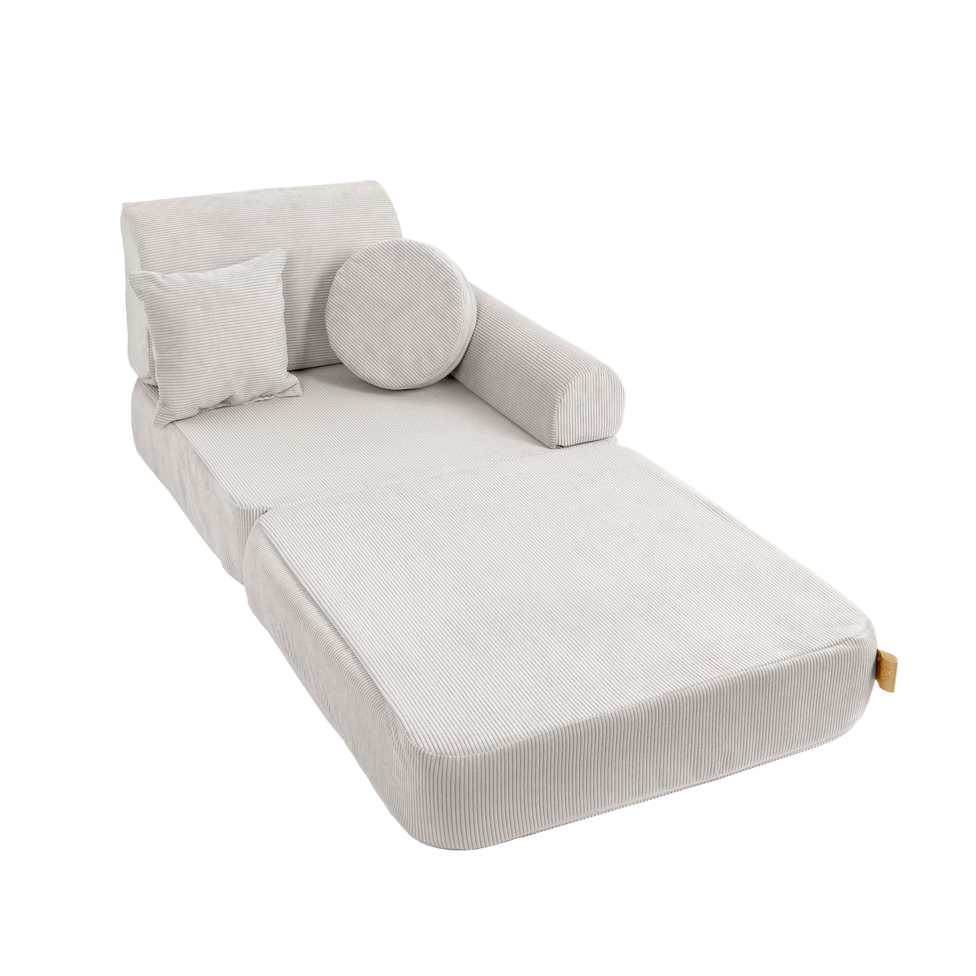 MeowBaby Slimcord Play Sofa Plus – Modular Kids Play Sofa Bed | 10 Pieces