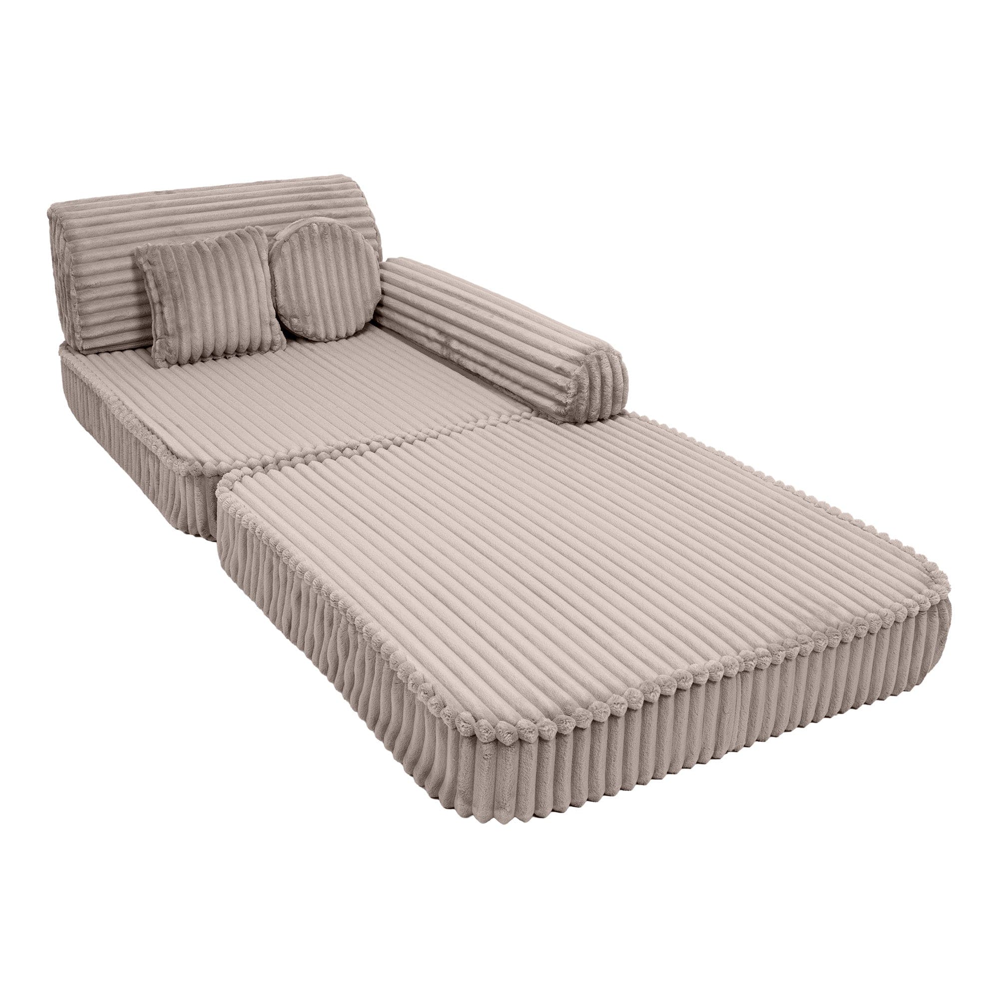 Meowbaby Kids Play Sofa - Modular Play Couch | 10 Pieces | Churros