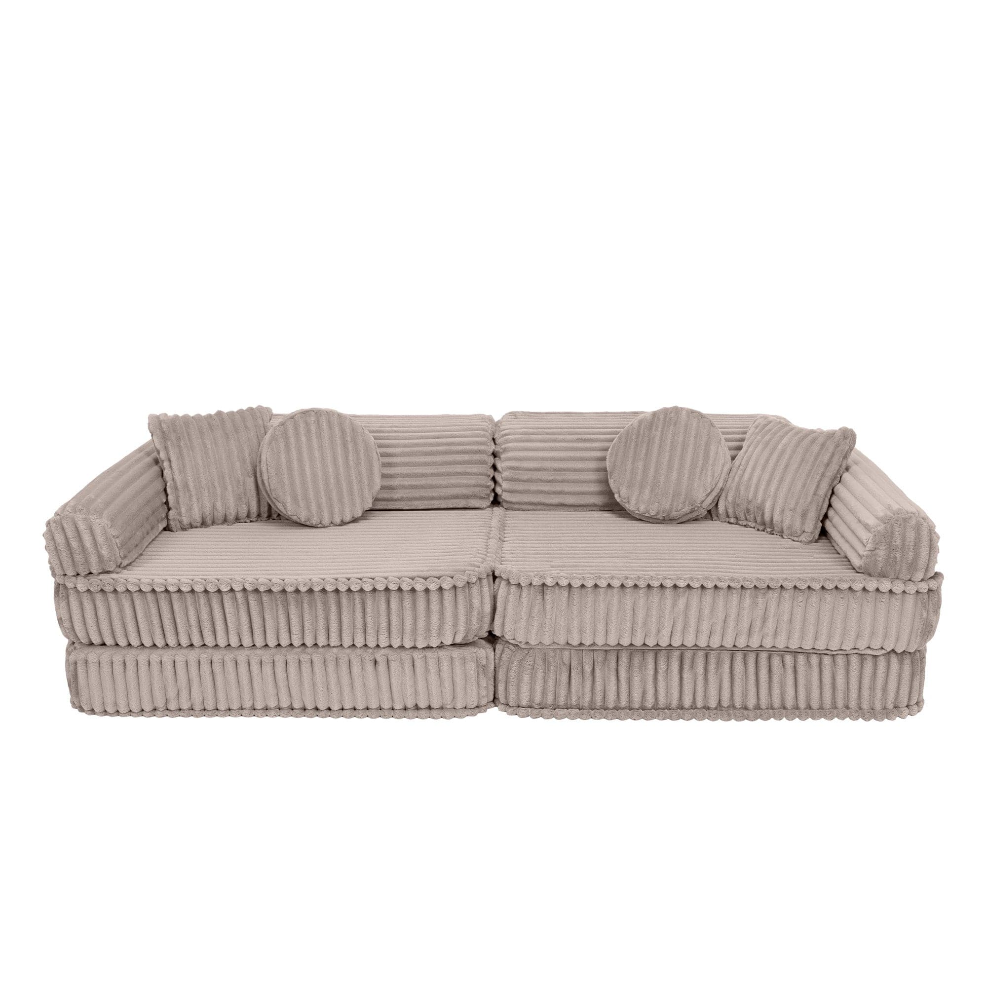 Meowbaby Kids Play Sofa - Modular Play Couch | 10 Pieces | Churros