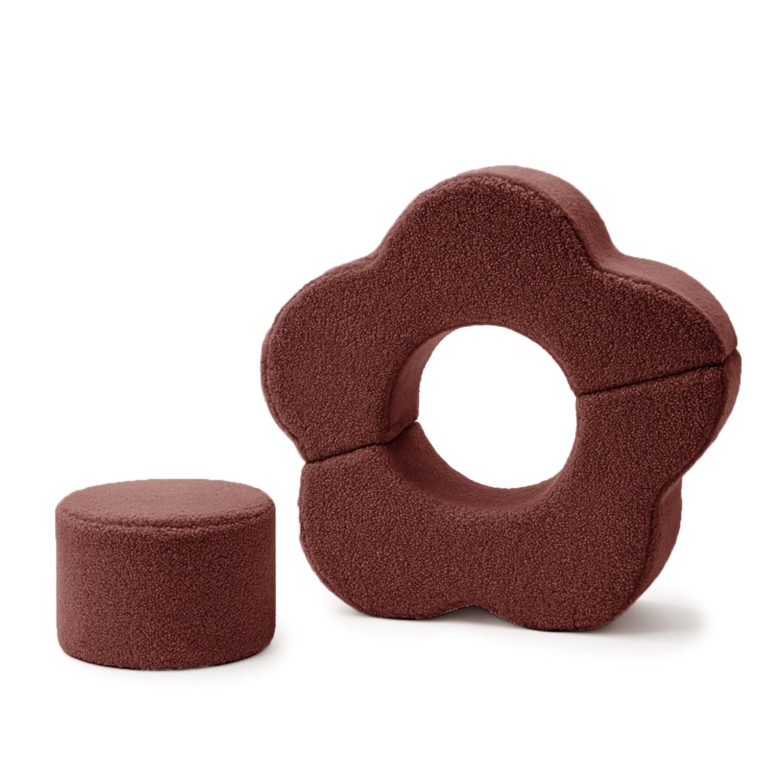 Meowbaby Foam Playground for Kids | Flower Shape Set | 3 Pieces | Bearly