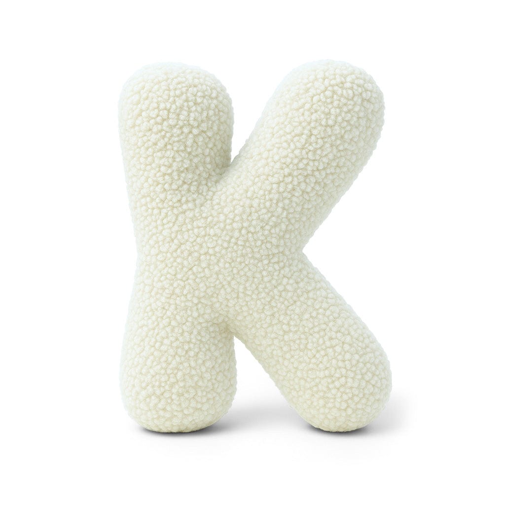 Meowbaby Alphabet Letter Pillow Cream | Bearly