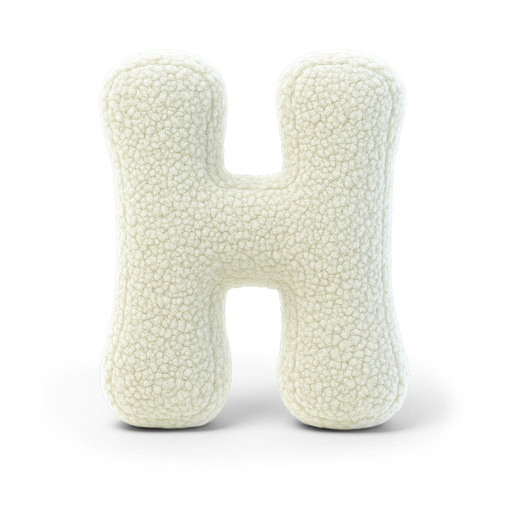 Meowbaby Alphabet Letter Pillow Cream | Bearly