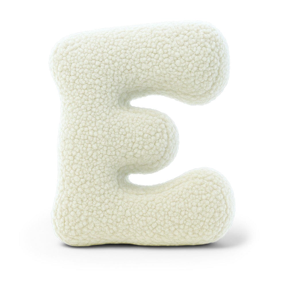 Meowbaby Alphabet Letter Pillow Cream | Bearly