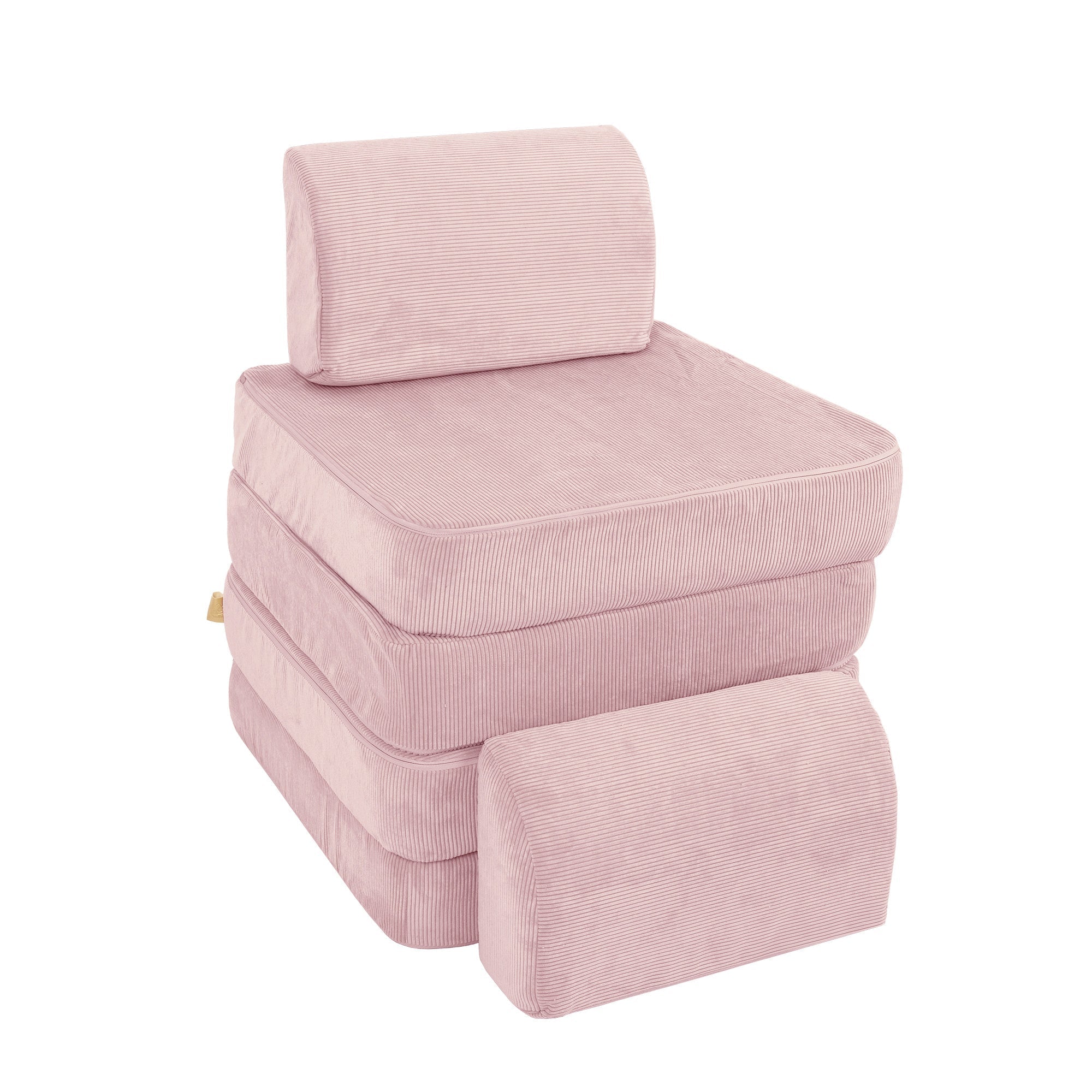 Slimcord Sofa Basic – Modular Kids Play Sofa Bed | 4 Pieces