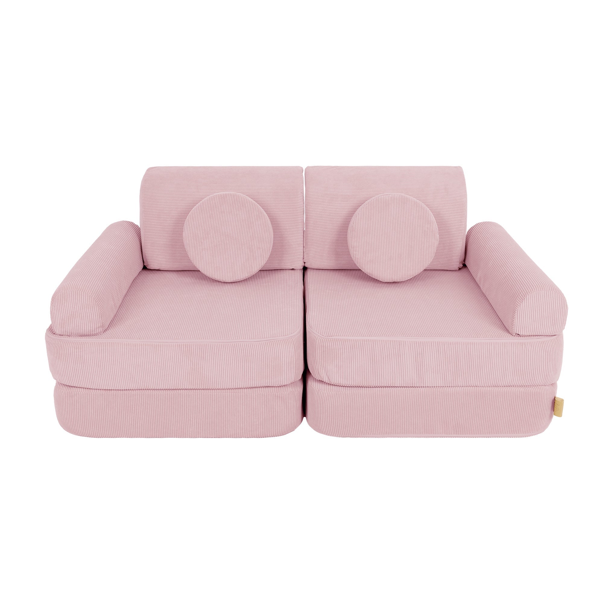 MeowBaby Slimcord Play Sofa Plus – Modular Kids Play Sofa Bed | 10 Pieces