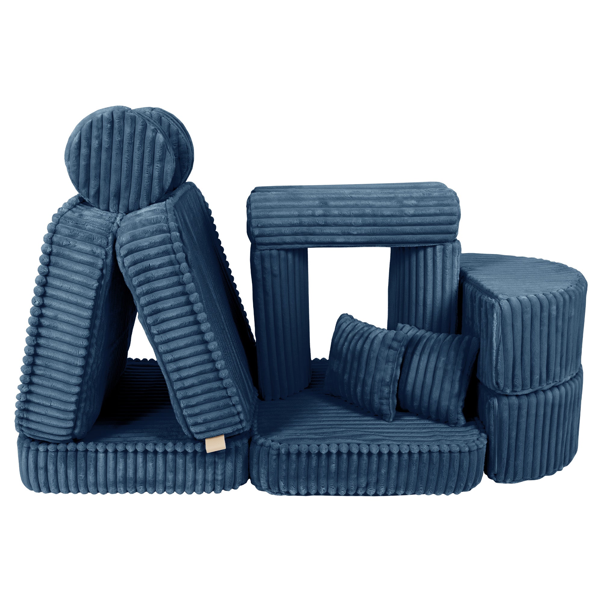 Meowbaby Churros Pocket Sofa Max Midnight Blue