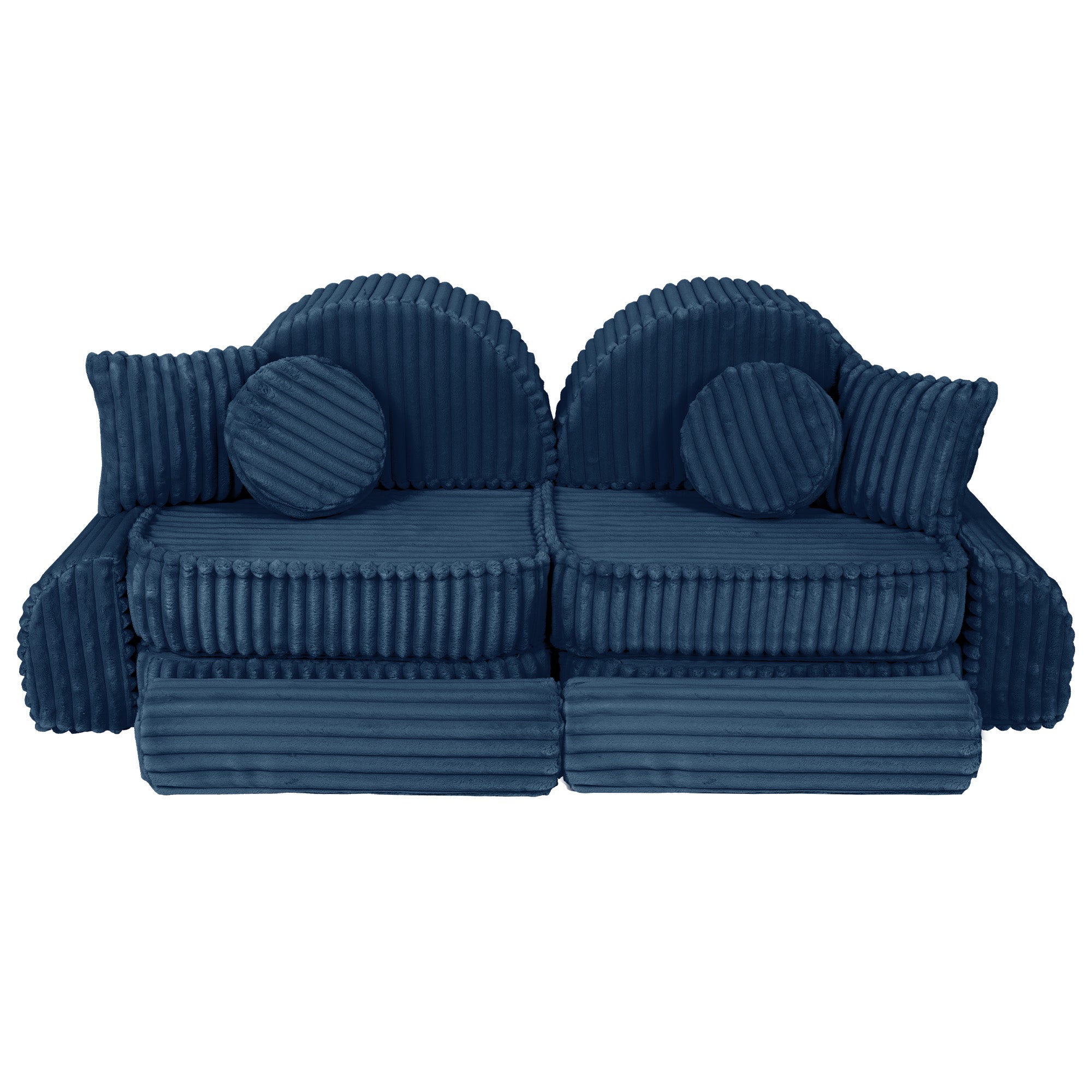 Meowbaby Churros Pocket Sofa Max Midnight Blue