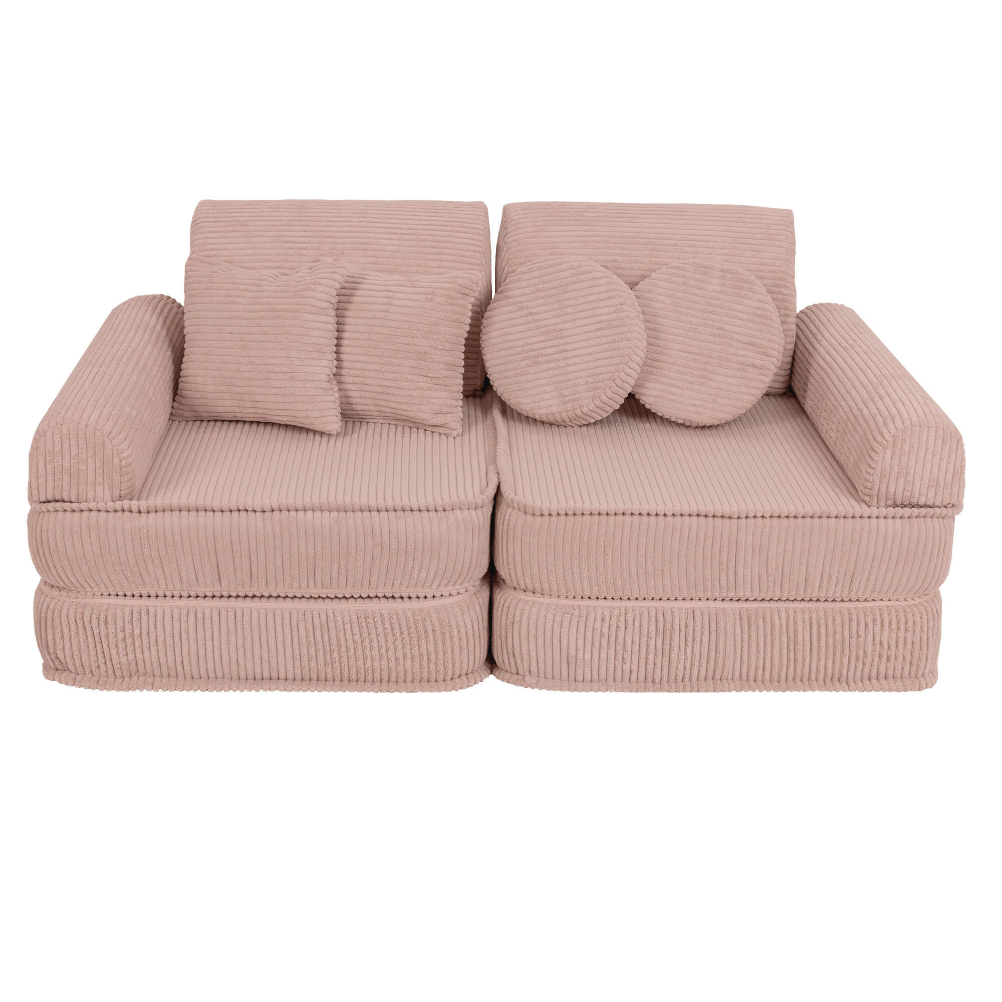 Aesthetic Sofa Plus – Modular Kids Play Sofa Bed | 10 Pieces