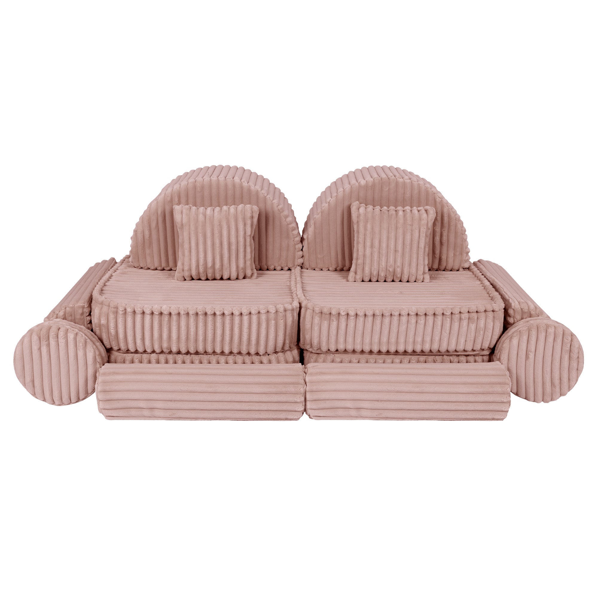Meowbaby Churros Pocket Sofa Max Ruby Chocolate Pink