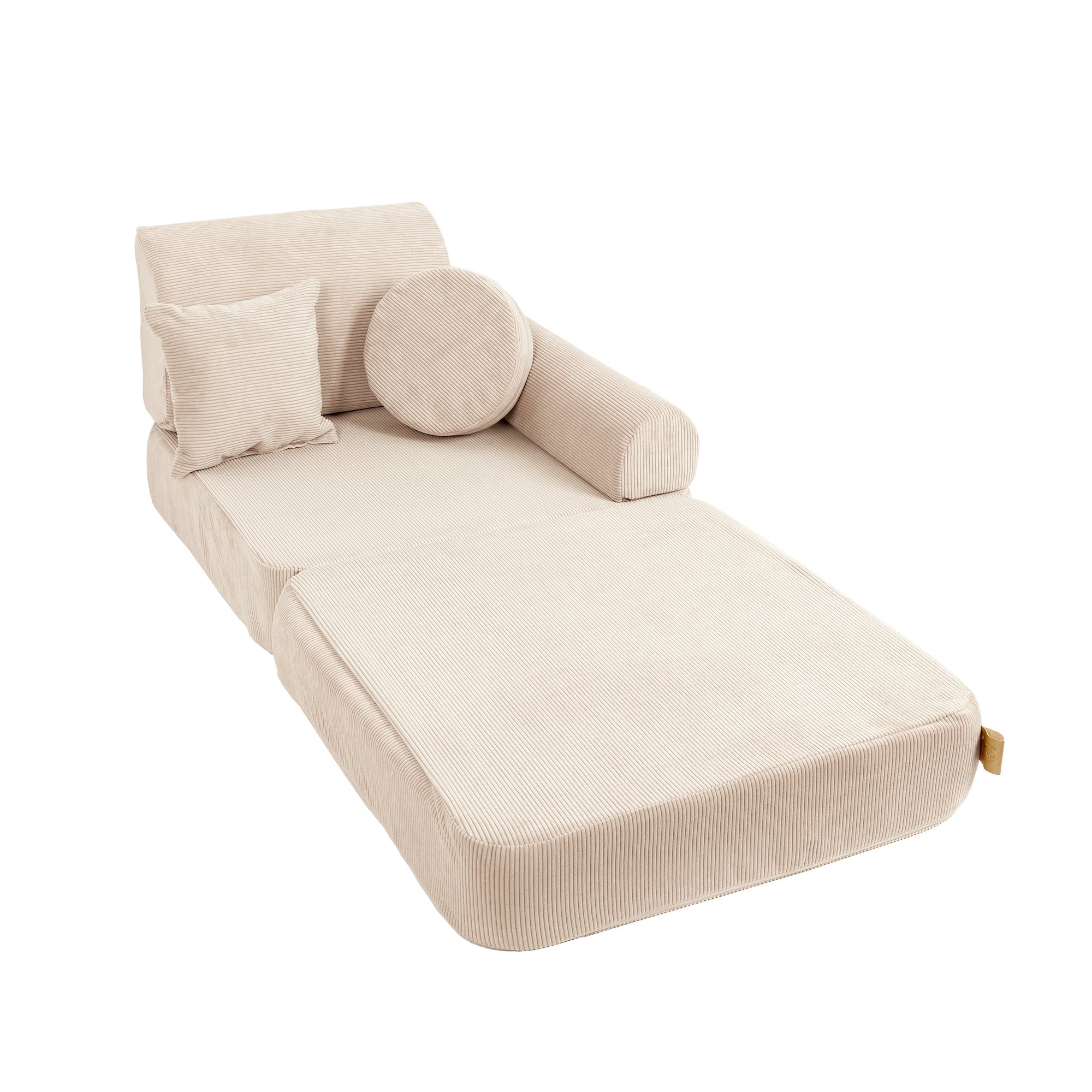 MeowBaby Slimcord Play Sofa Plus – Modular Kids Play Sofa Bed | 10 Pieces