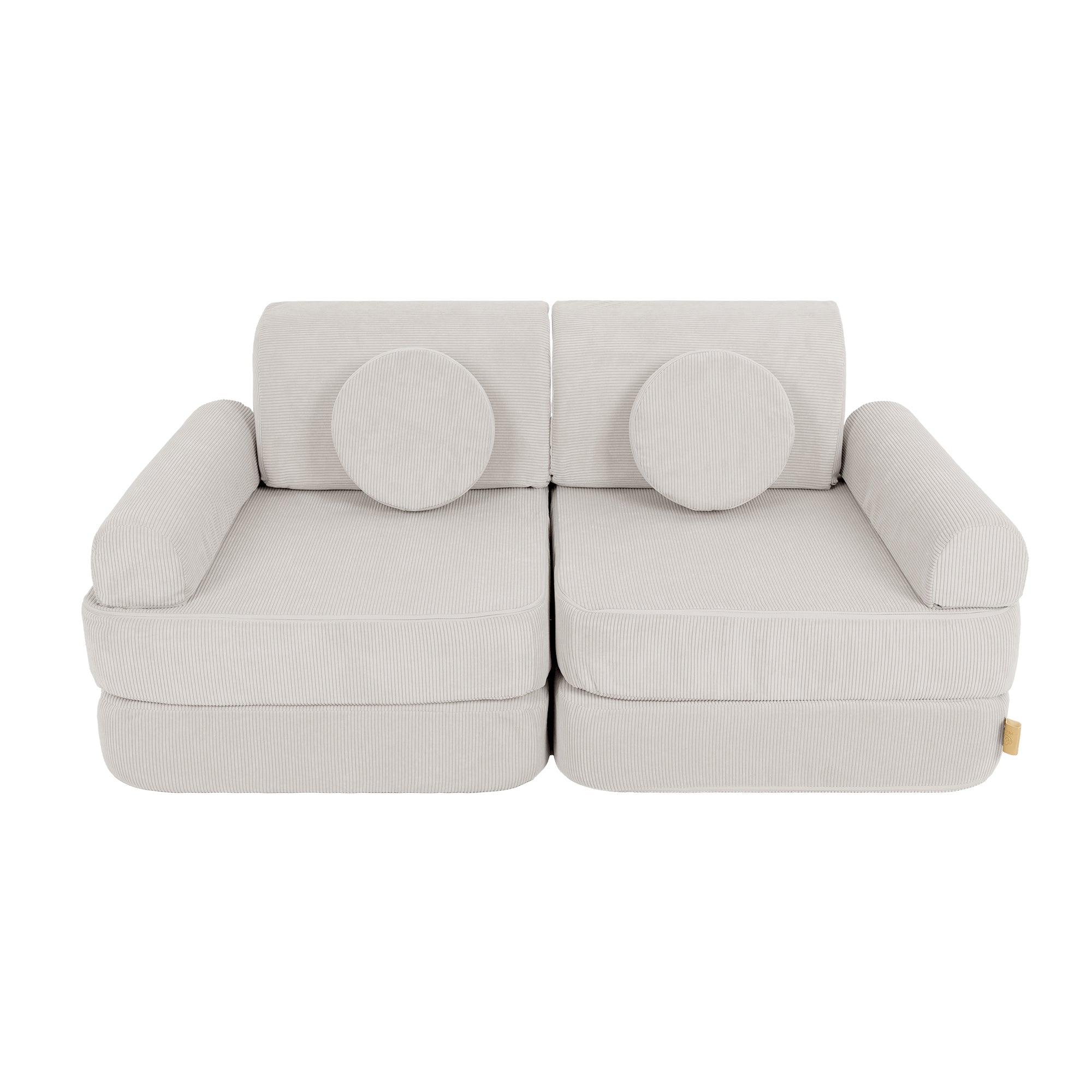 MeowBaby Slimcord Play Sofa Plus – Modular Kids Play Sofa Bed | 10 Pieces