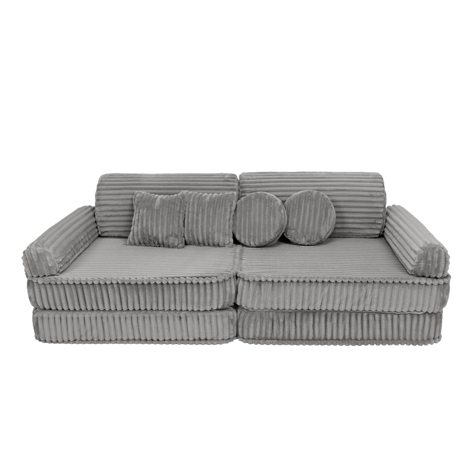 Meowbaby Kids Play Sofa - Modular Play Couch | 10 Pieces | Churros