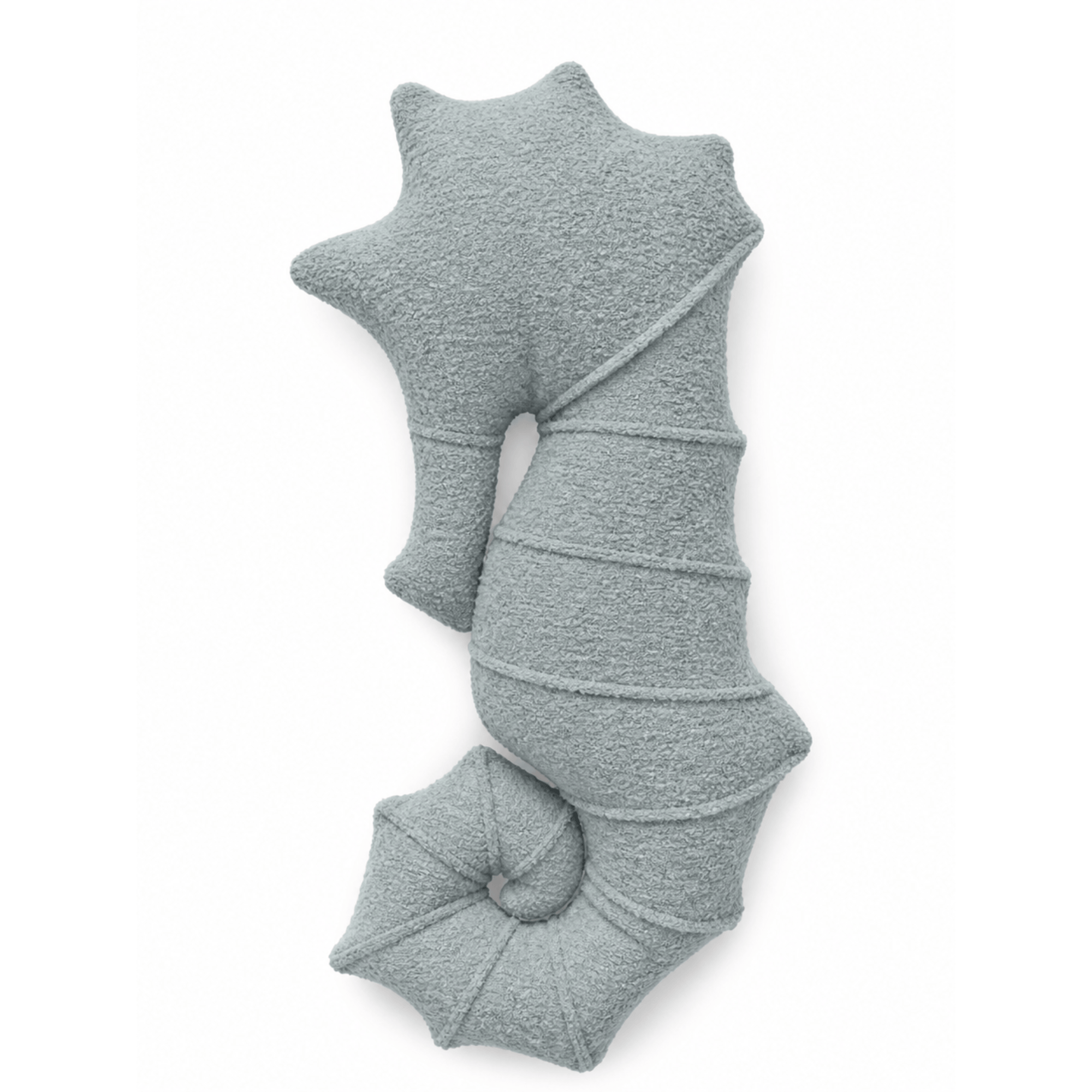 Meowbaby Decorative Pillow for Children Seahorse – Soft and Stylish | Boucle