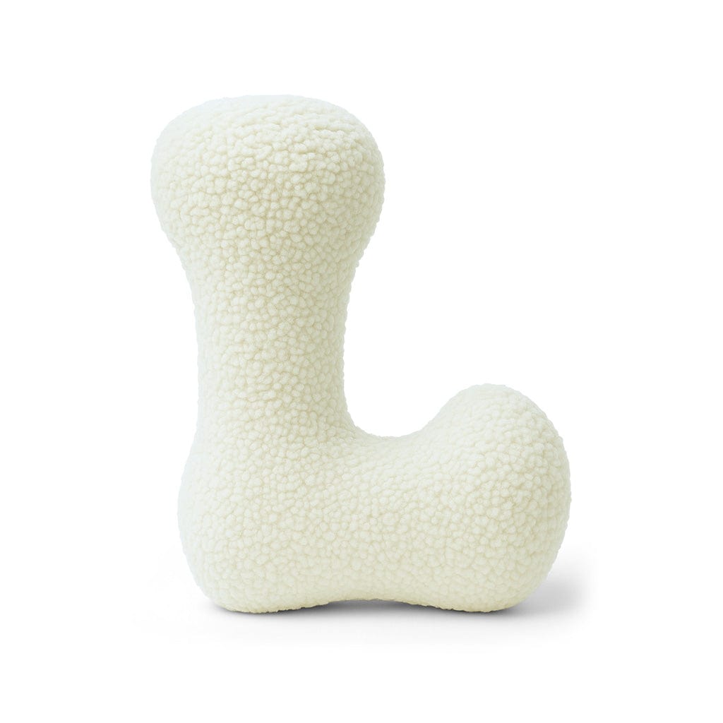 Meowbaby Alphabet Letter Pillow Cream | Bearly